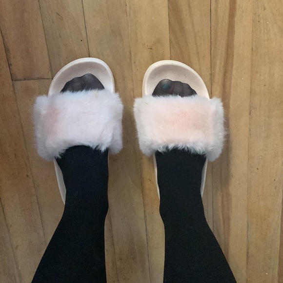 Aldo Light pink fur slides - Picture 4 of 4